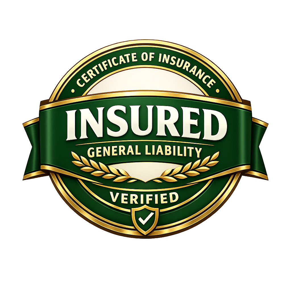 Insured - General Liability - Certificate of Insurance